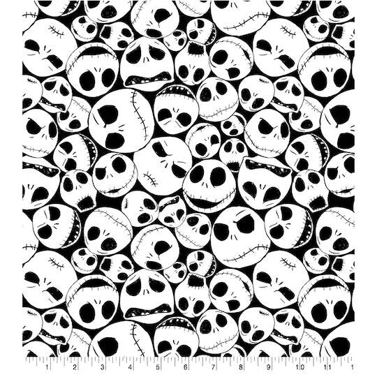 Quilting Cotton Disney Nightmare Before Christmas Jack Skellington Icon Print
