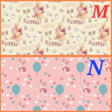 Quilting Cotton Disney Winnie the Pooh Nursery Fabric
