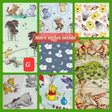 Quilting Cotton Disney Winnie the Pooh Nursery Fabric