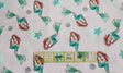 Quilting Cotton Disney Little Mermaid Shell Toss