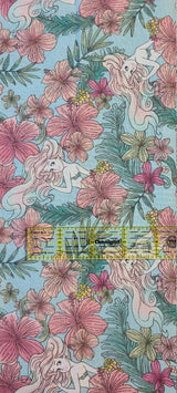 Quilting Cotton Disney Princess Floral Fabric