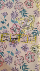 Quilting Cotton Disney Princess Floral Fabric