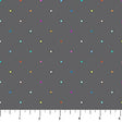 Cotton Ditsy Dots Gray Multi Fabric 44/45"