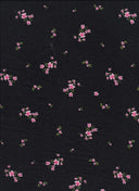 Ditsy Floral 4x2 Yummy Rib Knit Fabric 58/60" Wide