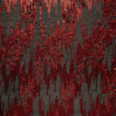 Diva Stretch Mesh Sequin Fabric - Black/Gold, Black/Silver, Black/Red, 58/60" Width (1 Yard)