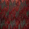 Diva Stretch Mesh Sequin Fabric - Black/Gold, Black/Silver, Black/Red, 58/60" Width (1 Yard)