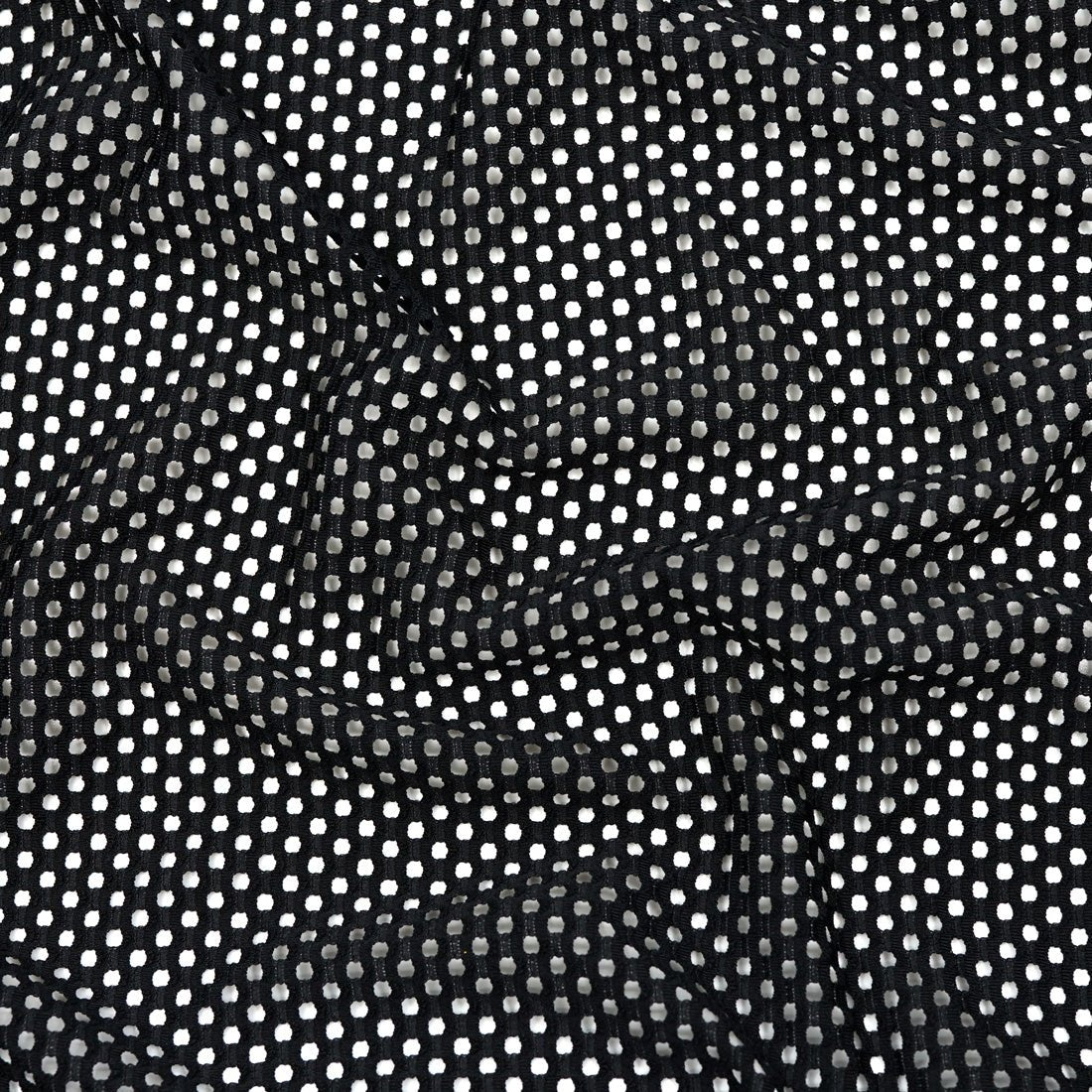 Jacquard Stretch Mesh Fabric