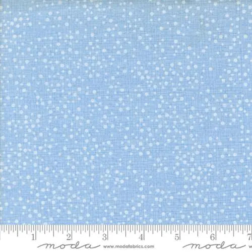 Cotton Fabric Dotty Thatched Mist 44"/45"