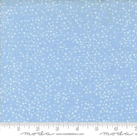 Cotton Fabric Dotty Thatched Mist 44"/45"