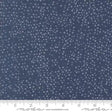 Cotton Fabric Dotty Thatched Navy 44/45" Wide