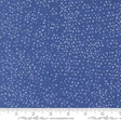 Cotton Print Fabric Dotty Thatched Royal 44/45"