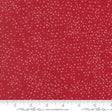 Cotton Fabric Dotty Thatched Scarlet 44/45"