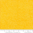 Cotton Fabric Dotty Thatched Sunshine 44/45"