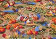 Quilting Cotton Down on the Farm Metallic Farm Print VIP Cranston