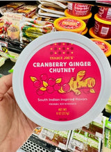 Cranberry Ginger Chutney - 8 Oz