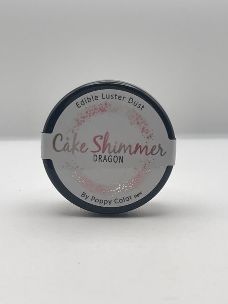 Cake Shimmer Dragon by Poppy Paint – 100% Edible Luster Dust (3g) for Cake Decorating