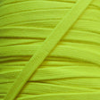 Cotton Hoodie Drawstring Flat Tape Bright Yellow 3/8