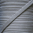 Cotton Hoodie Drawstring Flat Tape Grey 3/8"