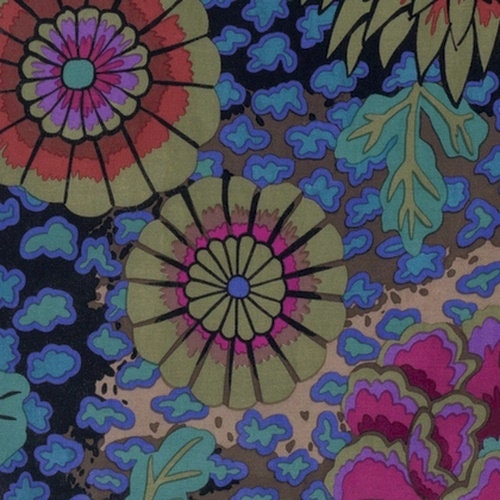Quilting Cotton Dream Dark Classics Kaffe Fassett Floral 100% Cotton