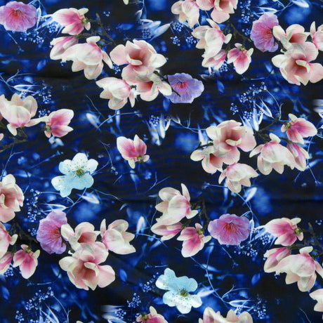 Stretch Boardshort Fabric Dreamy Floral Flow