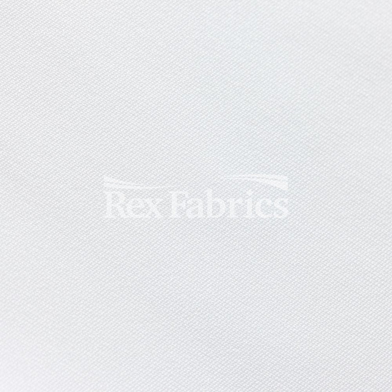 Dri-Tex Ultra Polyester Spandex Fabric - White Solid, 58/60" Width (1 Yard)