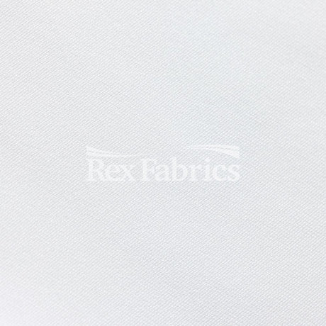Dri-Tex Ultra Polyester Spandex Fabric - White Solid, 58/60" Width (1 Yard)