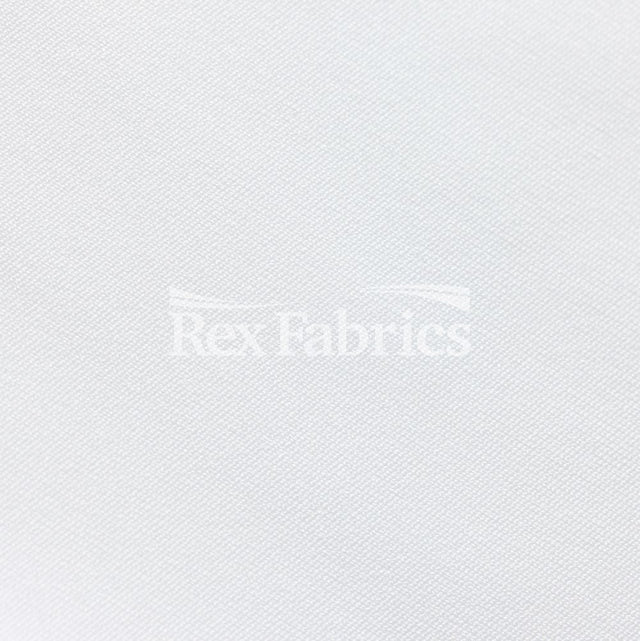 Dri-Tex Ultra Polyester Spandex Fabric - White Solid, 58/60" Width (1 Yard)