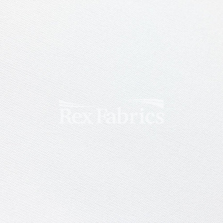 Dri-Tex PFP Polyester Spandex Fabric - White Solid, 58/60" Width, 250 GSM, 4-Way Stretch (1 Yard)