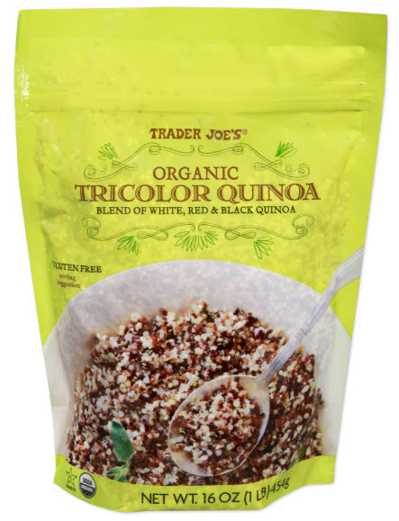 Traders Joe's  Organic Tricolor Quinoa 16 Oz