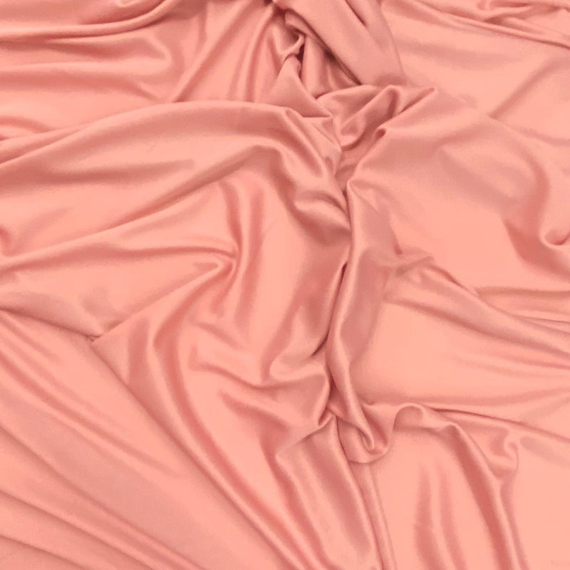 Stretch Lining Polyester Fabric - Dusty Rose, Matte Soft, 60" Width (1 Yard)