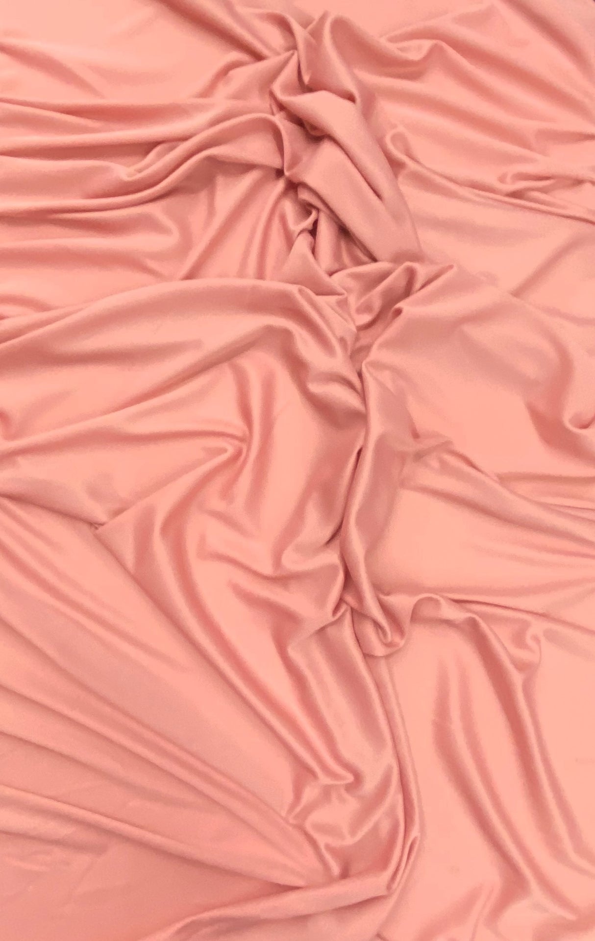 Stretch Lining Polyester Fabric - Dusty Rose, Matte Soft, 60" Width (1 Yard)