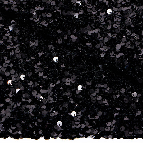 Stretch Velvet Sequin Fabric