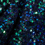 Stretch Velvet Sequin Fabric
