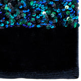 Stretch Velvet Sequin Fabric