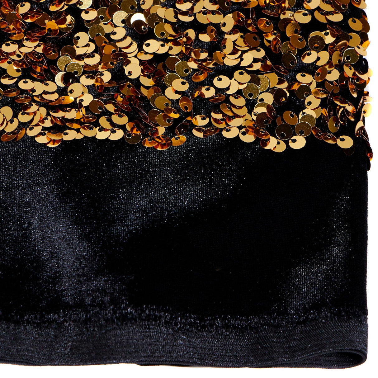 Stretch Velvet Sequin Fabric