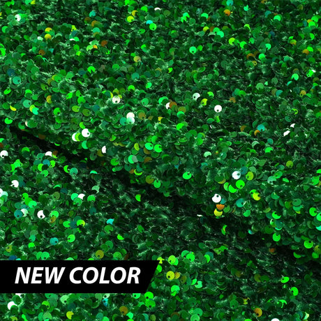 Stretch Velvet Sequin Fabric