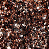 Duchess Stretch Velvet Sequin Polyester Spandex Fabric - Embroidered 3-D Sequins, 46/47" Width (1 Yard)