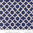 Cotton Rope Net Fabric Dusk Reef Dark Blue 44/45"