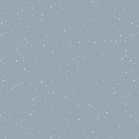 Cotton Fabric Dusty Blue Modern Refinement Splatter Blender 44"/45"