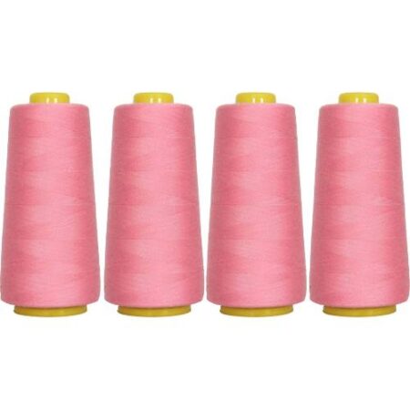 1 Yard Bulk 4 Pack All Purpose Sewing Thread Cones for Machine Stitching standard spool size