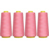 1 Yard Bulk 4 Pack All Purpose Sewing Thread Cones for Machine Stitching standard spool size