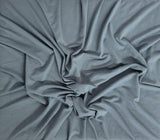 1 Yard Dusty Gray Bamboo Spandex Jersey Knit Fabric with 4 Way Stretch 64 Inch Wide