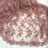 Corded Floral Lace Fabric - Scalloped Edges, 53" Width (1 Yard)