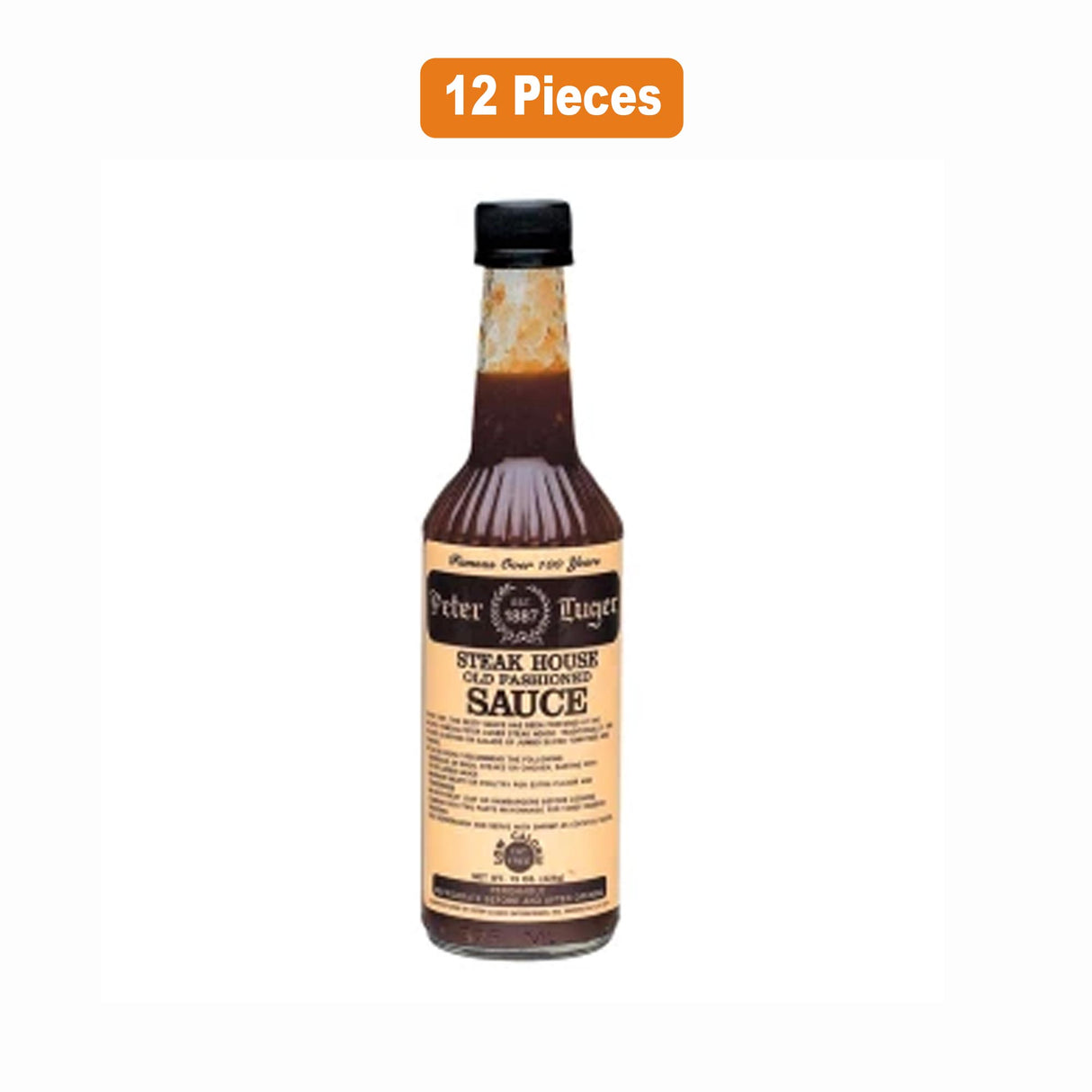 PETER LUGER STEAK SAUCE 12.6 OZ BOTTLE