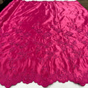 Beaded Bridal Lace Fabric on Polyester Satin 54"