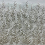 Beaded Embroidered Lace Mesh