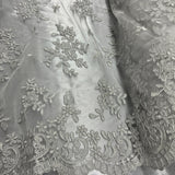Embroidered Lace Net Mesh Bridal Fabric