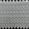 Embroidered Chantilly Lace Fabric with Eyelash Scallop