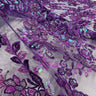 Beaded Sequined Floral Lace Fabric 51"