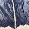 Beaded Bridal Lace Fabric on Satin